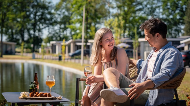 Terras - Landal de Vlinderhoeve