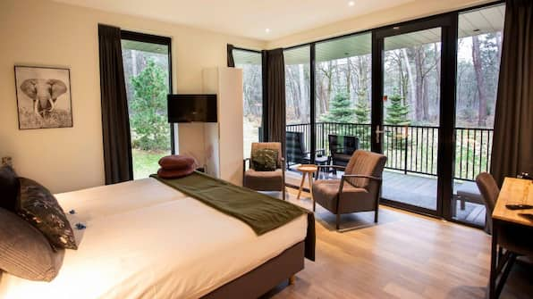 Balkon kamer - Boutique Hotel Bed en Bos