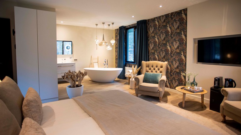 Suite - Boutique Hotel Bed en Bos