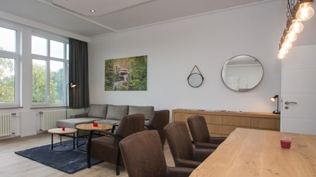 Wohnzimmer - Apartments Alte Schule Züschen