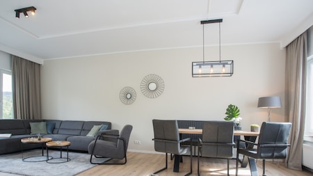 Wohnzimmer - Apartments Alte Schule Züschen