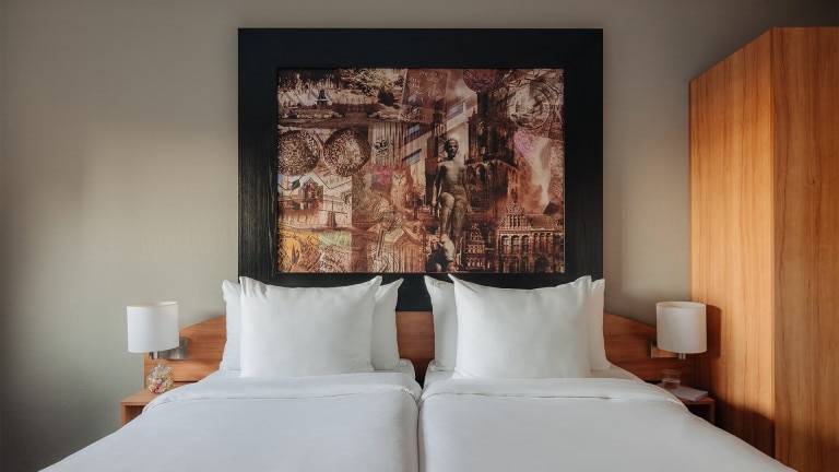 Komfort-Zweibettzimmer – Leonardo Hotel Groningen Stadtzentrum