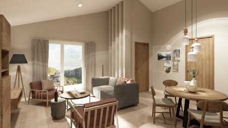 Woonkamer - Landal Arber