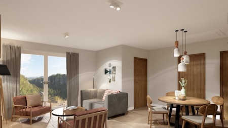 Woonkamer - Landal Arber