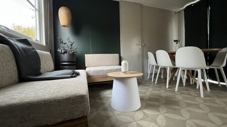 Wohnzimmer - Ferienpark Delftse Holz
