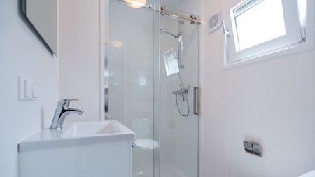 Badkamer - Vakantiepark Delftse Hout Badkamer - Vakantiepark Delftse Hout