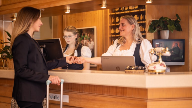 Receptie - Hotel Restaurant zum Reussenstein