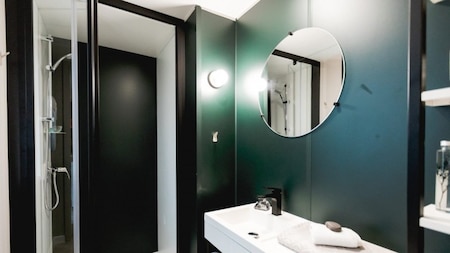 Badezimmer - Boscamping Appelscha