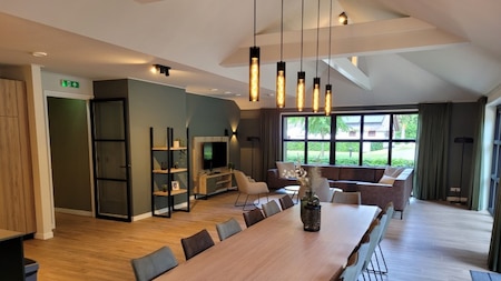 Wohnzimmer - Boscamping Appelscha
