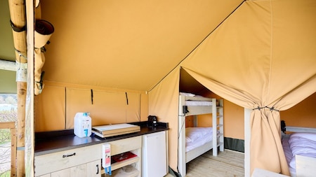 Küche - Villa Zelt Camping 't Geul Tal Küche - Villa Zelt Camping 't Geul Tal