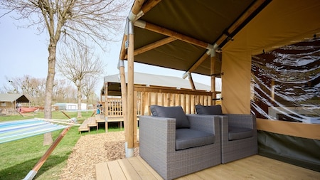 Veranda - Villa Zelt Camping 't Geul Tal