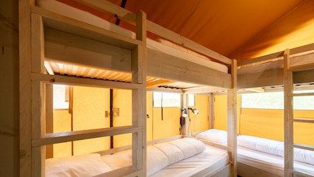 Schlafzimmer - Villa Zelt Camping 't Geul Tal Schlafzimmer - Villa Zelt Camping 't Geul Tal