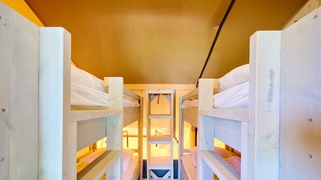 Schlafzimmer - Villa Zelt Camping 't Geul Tal Schlafzimmer - Villa Zelt Camping 't Geul Tal