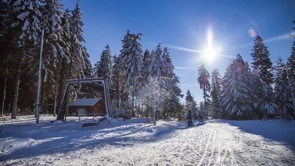 Winterlandschap in Schmallenberg.