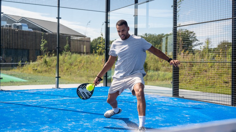 Padelbaan - Landal de Strabrechtse Vennen