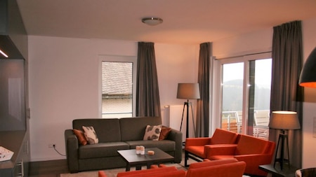 Wohnzimmer - UplandParcs Residenz WintebergKüche - UplandParcs Residenz Winterberg