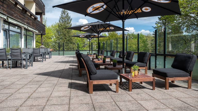 Terras - Hotel Der Wolfshof