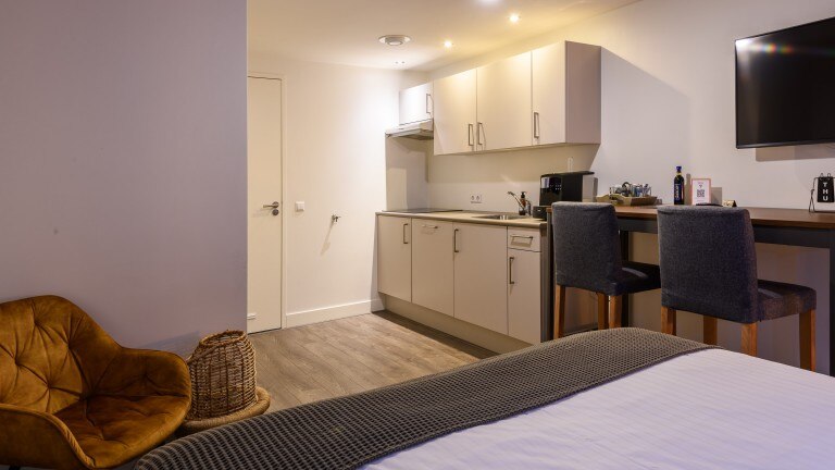 Studio (Untergeschoss) – Hotel Oranjestaete Nijmegen