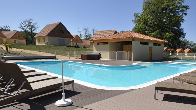 Freibad - Vakantiepark Le Lac Bleu