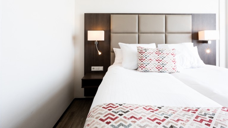 Landzijde kamer - Strandhotel Westduin