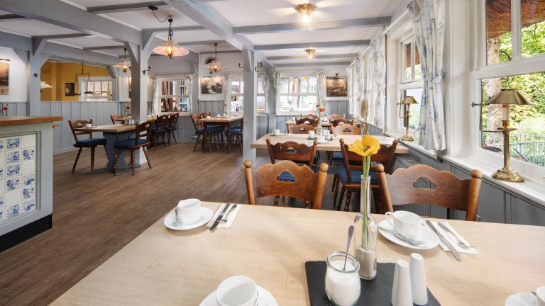 Ontbijtrestaurant - Kleinhuis Hotel Mellingburger Schleuse