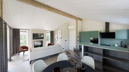 Woonkamer - Vakantiepark Westerbergen Woonkamer - Vakantiepark Westerbergen