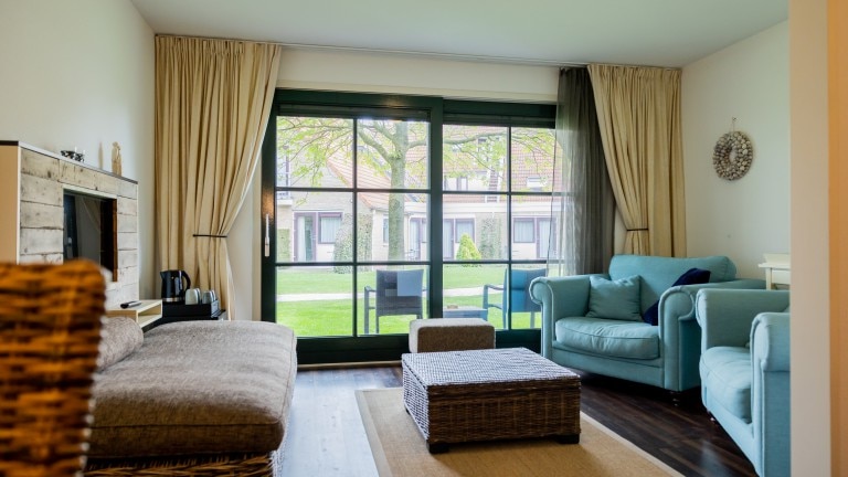 Tuinsuite met terras - Hotel de Walvisvaarder