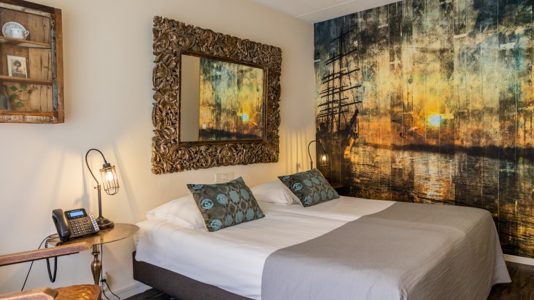 Standaard kamer met terras of balkon - Hotel de Walvisvaarder