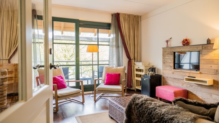 Tuinsuite met balkon - Hotel de Walvisvaarder