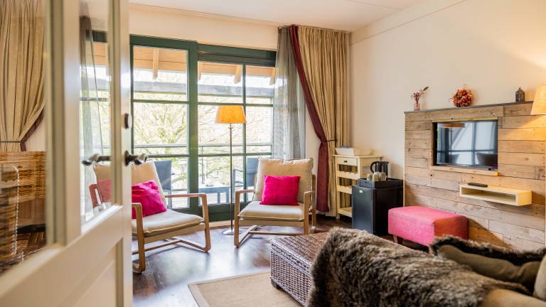 Tuinsuite met balkon - Hotel de Walvisvaarder