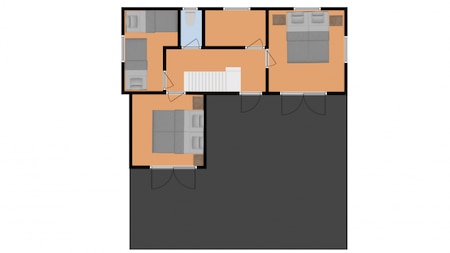 Plan Etage - RCN Vakantiepark der Noordster