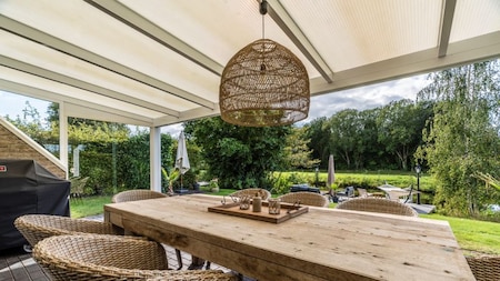 Terrasse - Bungalowpark Emslandermeer