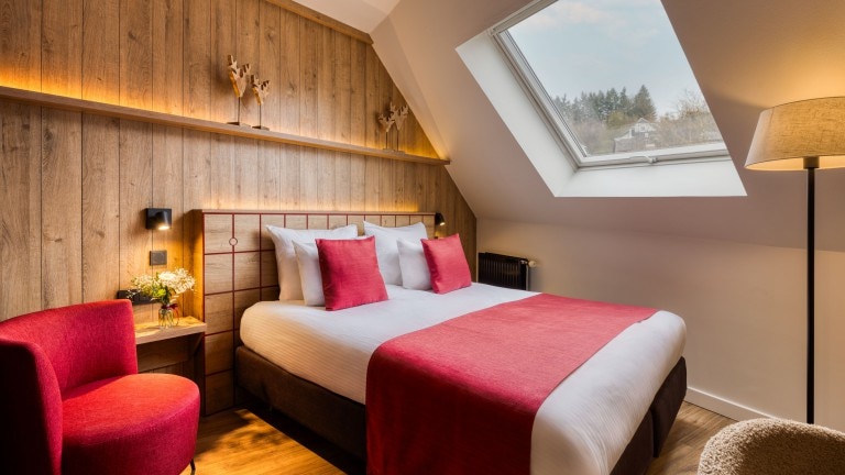 Gemütliches Deluxe-Zimmer – Hotel Du Commerce Houffalize