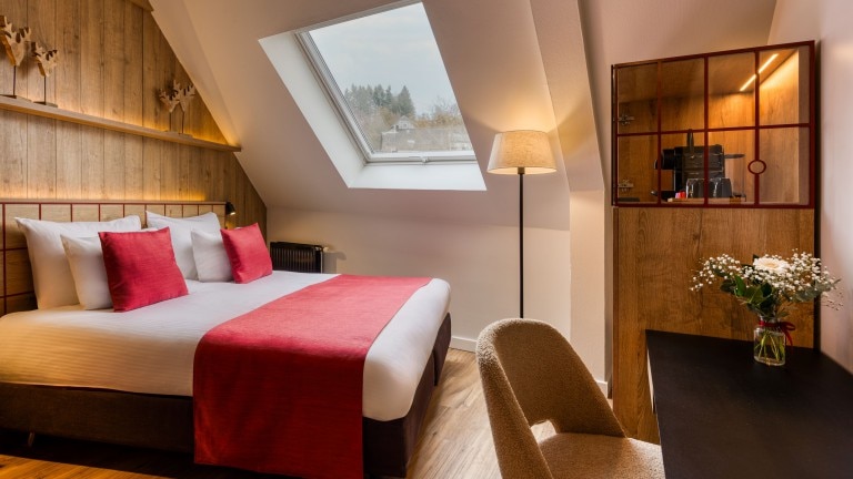 Gemütliches Deluxe-Zimmer – Hotel Du Commerce Houffalize