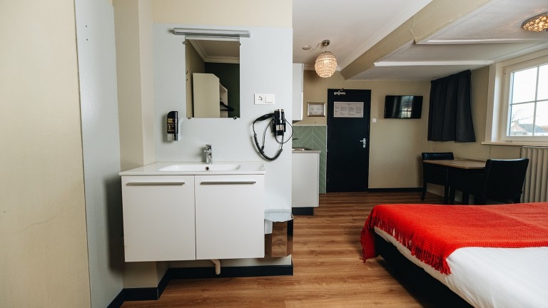 Standaard studio voorzijde - Hotel Renesse