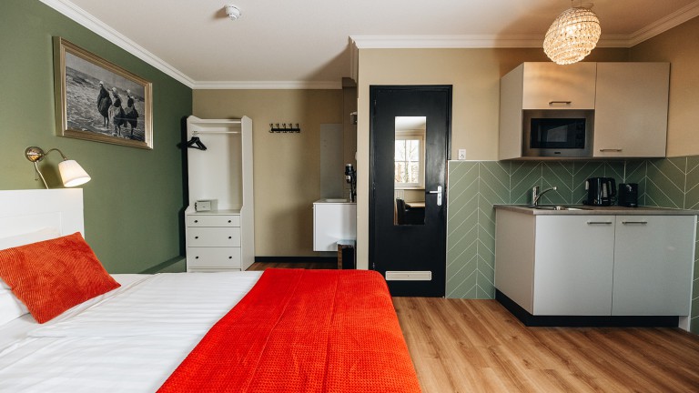 Standaard studio voorzijde - Hotel Renesse