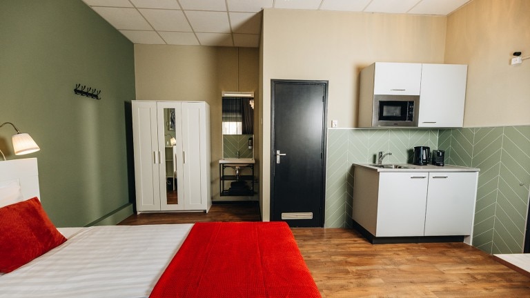 Comfort studio voorzijde - Hotel Renesse