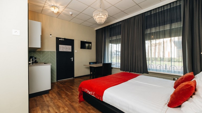 Comfort studio voorzijde - Hotel Renesse
