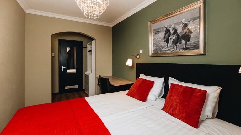 Standaard kamer achterzijde - Hotel Renesse