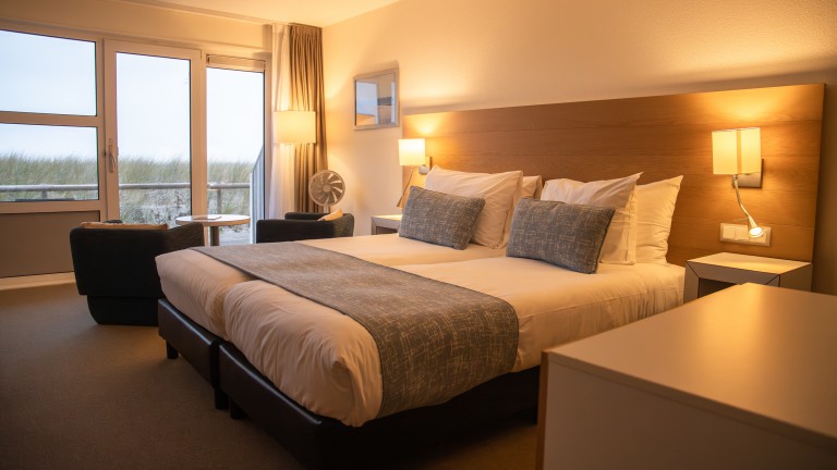 Superior zeezijde kamer - Westcord Strandhotel Seeduyn