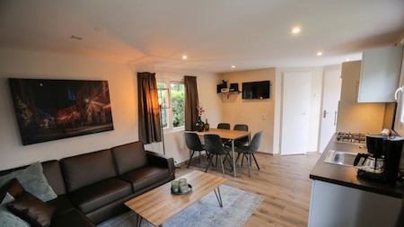 Woonkamer - Recreatiepark Scherpenhof