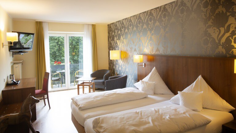 Standaard kamer rivierzijde - Hotel Bad Emser Hof