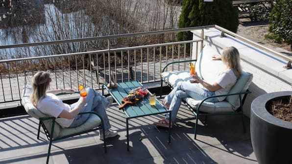 Terras - Resort Bad Boekelo Appartementen