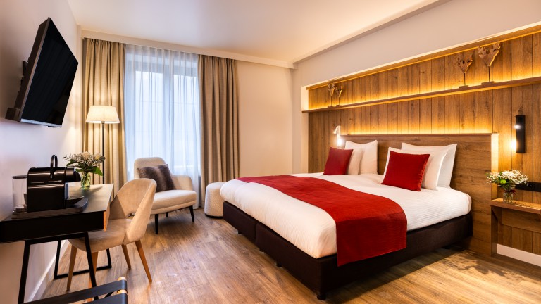 Charme deluxe kamer - Hotel Du Commerce Houffalize