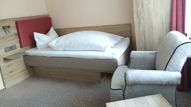 Eenpersoonskamer - Hotel Hahnenkleer Hof