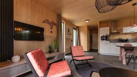 Woonkamer - Vakantiepark de Nollen Woonkamer - Vakantiepark de Nollen