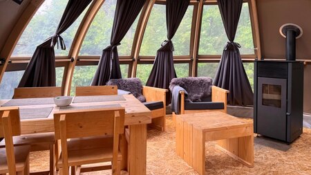 Woonkamer - Vakantiepark de Nollen Woonkamer - Vakantiepark de Nollen