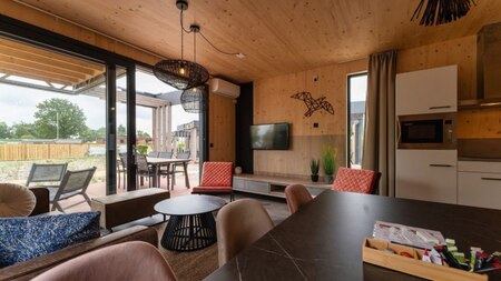 Woonkamer - Vakantiepark de Nollen Woonkamer - Vakantiepark de Nollen