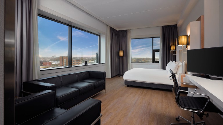 City view kamer - Westcord WTC Hotel Leeuwarden