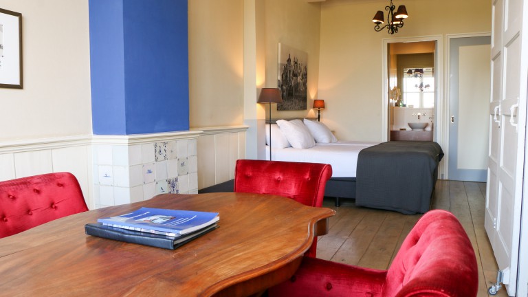 Deluxe kamer 11 - Romantik Hotel Auberge de Campveerse Toren